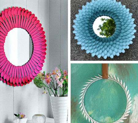 Marcos con unas cucharitas en desuso